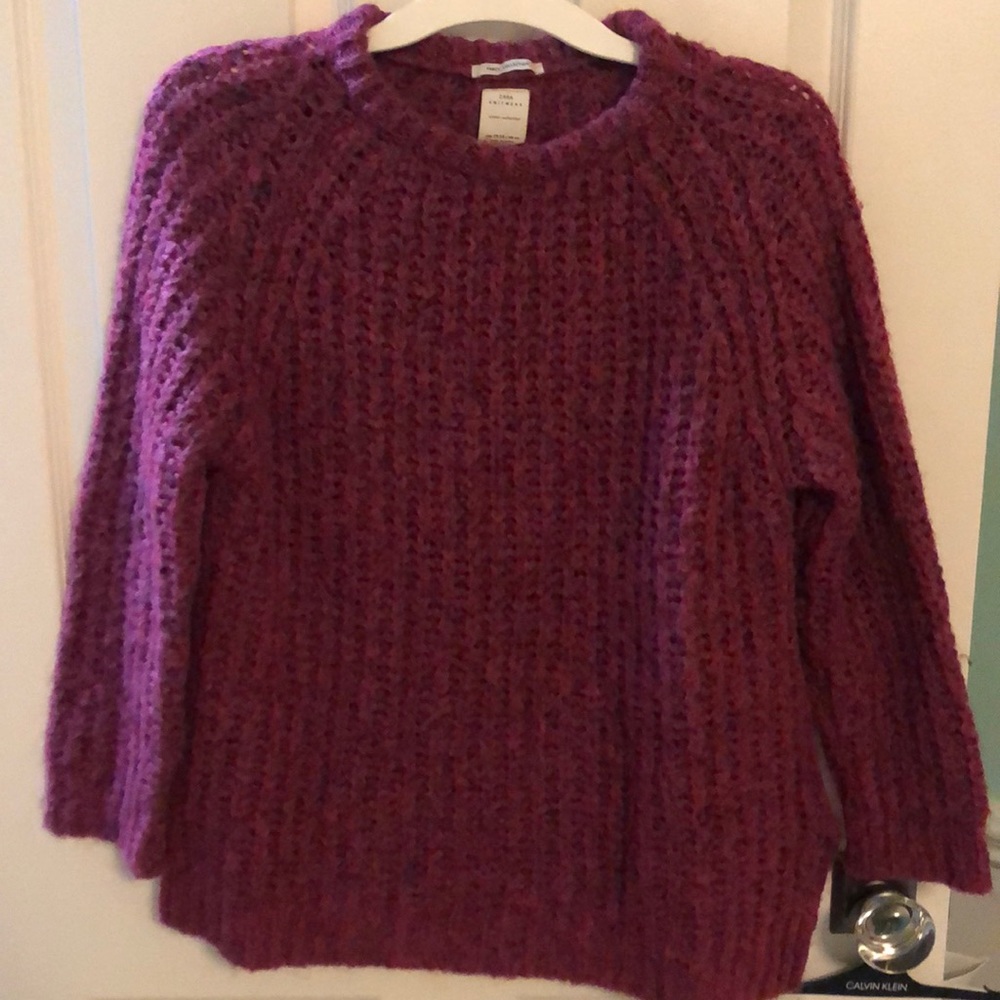 Zara over sized sweater!!